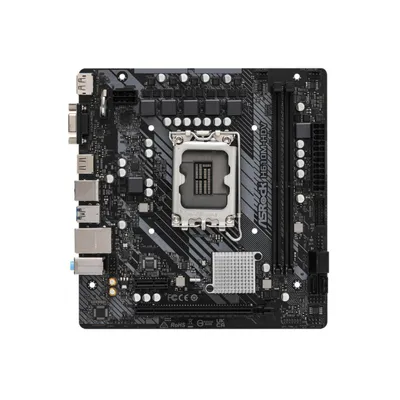 Immagine prodotto di ASRock H610M-HDV - Scheda madre - micro ATX - Presa LGA1700 - Chipset H610 - USB 3.2 Gen 1 - Gigabit LAN - Grafica integrata (CPU necessaria)