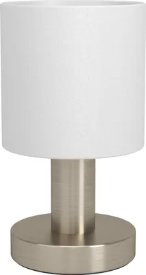 Produktbild von EGLO Tischlampe Monetto, kleine Deko Tischleuchte Wohnzimmer, elegante Nachtischlampe, Schlafzimmer Lampe, E14 , H 18 cm