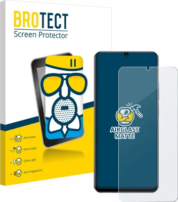 Produktbild von BROTECT Entspiegelungs Schutzglas für realme Note 60 4G Schutzfolie Panzer Folie Glas Display Schutz matt
