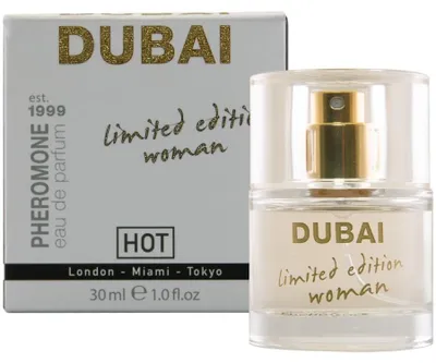 Immagine prodotto di Hot - Profumo Ai Feromoni Dubai Edizione Limitata Donna 30 Ml