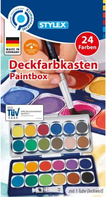 Image de Coffret d'encre opaque 24 couleurs