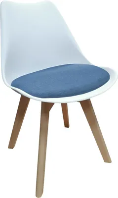 A single chair on a white background.