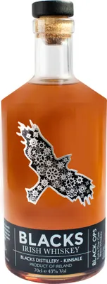 Produktbild von Blacks Ops - Blended Extra Char Cask Irish Whiskey 0,7l 43%vol.