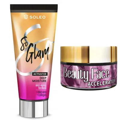 Image de Soleo so glamour + verre de beauté pour le visage