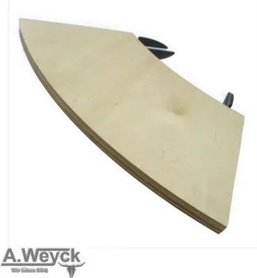 Produktbild von Anstecktisch 1/8 Umrandung für 100cm 8mm Feuerplatte Grillplatte 60cm Tisch #246