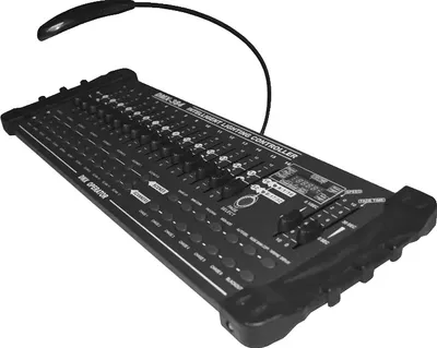 Zdjęcie produktu dla Sterownik DJ DMX 384A, wysoki strumień świetlny, profesjonalne oświetlenie sceniczne, energooszczędne