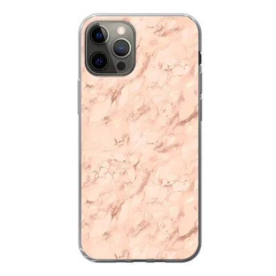 Produktbild von MuchoWow® Handyhülle Schutzhülle Hülle für iPhone 13 Pro Marmor - Roségold - Muster - Luxus Silikon Softcase Handy Hülle - Handy-Tasche