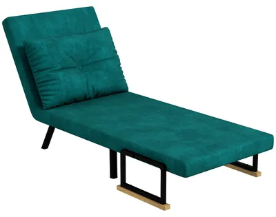 Produktbild von HOMCOM Schlafsessel, Einzelsofa mit Bettfunktion, Relaxsessel mit Rückenkissen