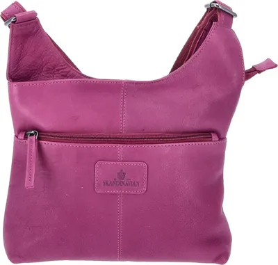 Produktbild von The Skandinavian Brand Leder Umhängetasche Purple : lila-50 Farbsortierung: lila-50
