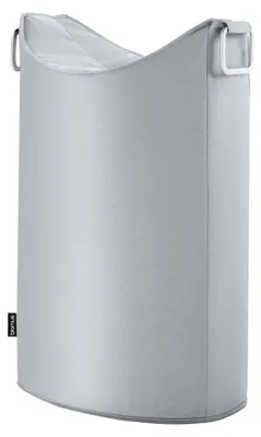 Immagine prodotto di Blomus Frisco Wäschesammler, Wäschekorb, Wäschebox, Wäschetruhe, Aluminium, Grau, 66.5 cm, 65387