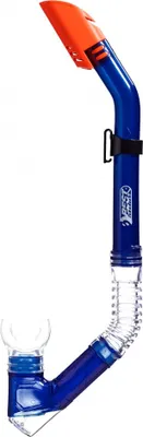 Produktbild von Best Sporting Schnorchel mit Ausblasventil und Dry Top Great Barrier, blau