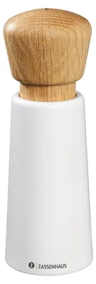 Produktbild von Zassenhaus Pfeffermühle NORDERNEY 18 cm weiß/Eiche 24548