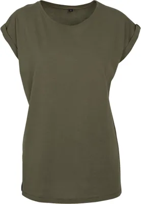 Produktbild von Build Your Brand Build your Brand Damen T-Shirt 56.0021 Gr. 2XL olive