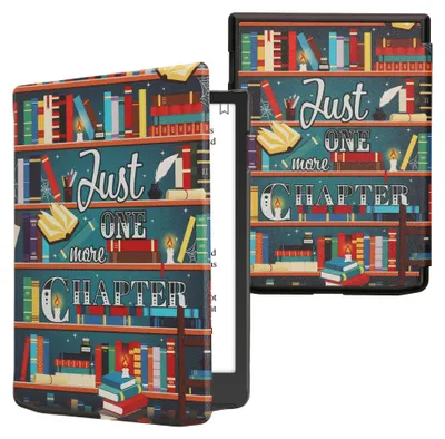 Produktbild von kwmobile Schutzhülle für Pocketbook InkPad 4 / Color 3 / Color 2 / Vivlio InkPad 4 / InkPad Color 3 Hülle - eReader Flip Case mit Auto Sleep Funktion
