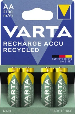 Obrázek produktu pro Varta Akku RECHARGE Recyklované AA HR6 2100mAh 4St.