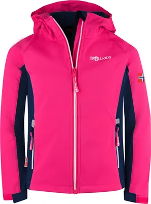 Produktbild von Trollkids Girls Kristiansand Jacket Mädchen Jacke Rosa 321-114 Grösse 92