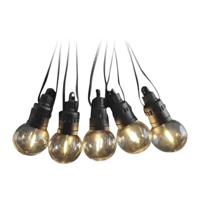 Produktbild von Solar Lichterkette - 12m - IP44 - 0.5W- 300 Lumen - 3000K