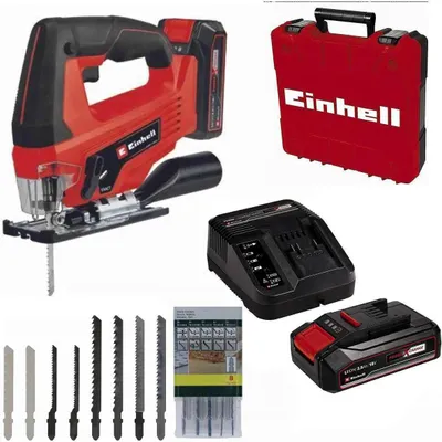 Produktbild von Einhell Akku Pendelhub Stichsäge TC-JS 18V Li , 1x 2,5 Ah Akku, Ladegerät Koffer