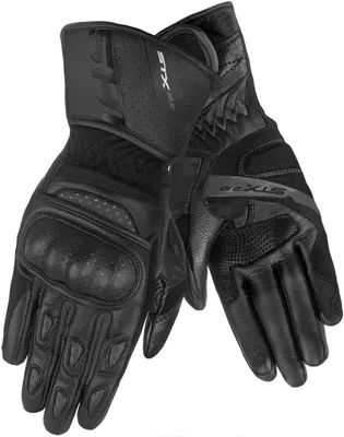 Produktbild von SHIMA STX 2.0 perforierte Motorrad Handschuhe, schwarz, L
