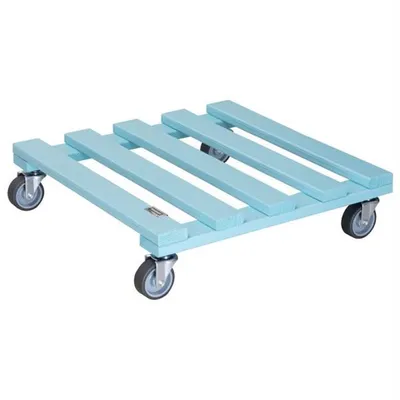 Produktbild von Pflanzenroller Wagner 38 x 38 x 9,5 cm Holz blau