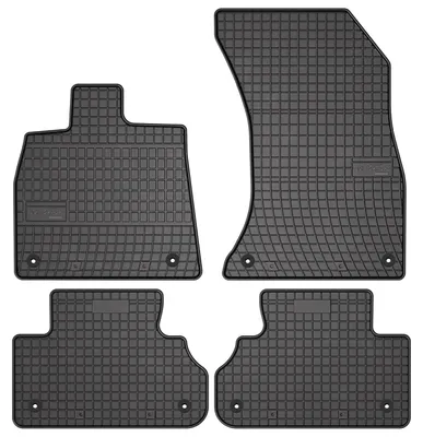Immagine prodotto di Audi Q5 II FY / F5 dal 2017 (SUV/coupé) – set 4 pezzi, nero, su misura – Wielganizator SolidPRO