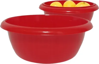 Produktbild von Universelle runde Kunststoff-Küchenschüssel Grün 5,7l