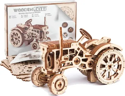 Zdjęcie produktu dla WOODEN.CITY Tractor, Pojazdy
