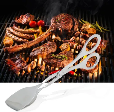 Obrázok produktu pre Grilovacia svorka, kliešte na potraviny, kuchynské kliešte, chlebová svorka, steaková svorka, kliešte na chlieb