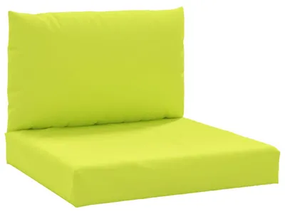 Produktbild von vidaXL Palettenkissen 2-tlg. Knallgrün Oxford-Gewebe
