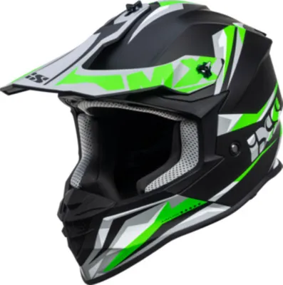 Obrázok produktu pre IXS 362 2.0 Motokrosová prilba Farba: čierna/zelená, veľkosť: S (55/56)