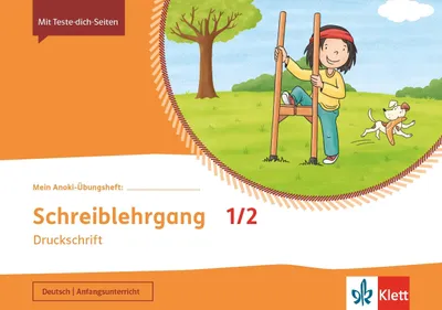 Obrázok produktu pre Schreiblehrgang Druckschrift 1/2: Übungsheft Klasse 1/2 (Mein Anoki-Übungsheft)