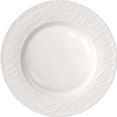 Obrázok produktu pre Villeroy & Boch Manufacture, Jedálenský tanier, Kolo, Porcelán, Biela, Manufacture, 27,1 cm