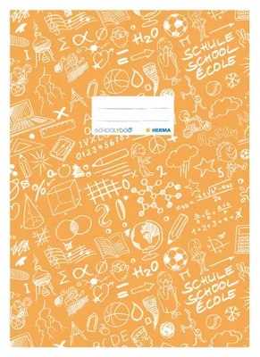 Produktbild von HERMA 19405, Orange, Polypropylen (PP), Junge/Mädchen, 210 mm, 297 mm, 1 Stück(e)