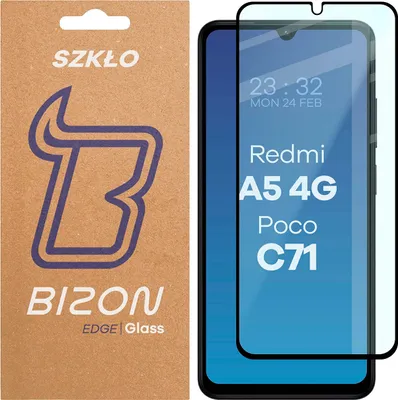 Produktbild von Kaitseklaas Bizon Redmi A5/Poco C71 Edge, must