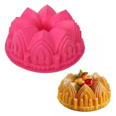 Immagine prodotto di Stampo in silicone a forma di cattedrale, ideale per torte a tema per occasioni speciali