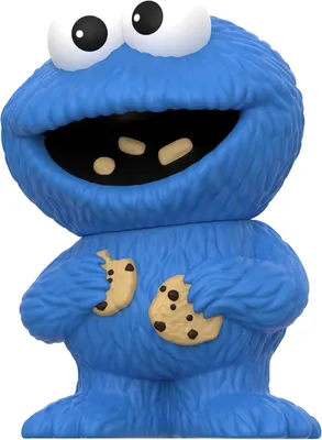 Imagen del producto de Figura Monstruo de las Galletas Cookie Monster Fun Fun Barrio Sésamo 13 cms