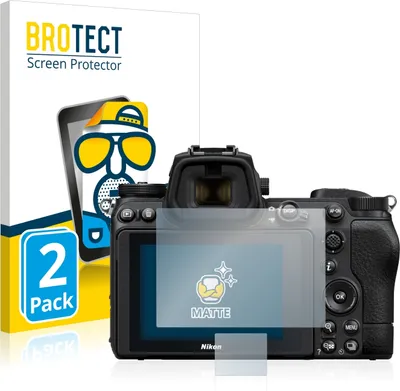 Produktbild von 2x BROTECT Schutzfolie für Nikon Z 7 II Displayschutz Displayschutzfolie Folie Matt Entspiegelungsfolie