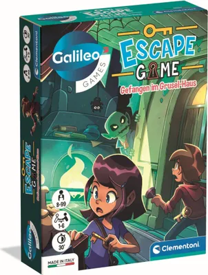 Produktbild von Clementoni Galileo Escabe Games - Gefangen im Grusel-Haus