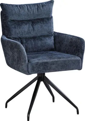 Produktbild von LC Home Esszimmerstuhl »Houston« Webstoff Drehstuhl Armlehnstuhl 180° Autoreturn
