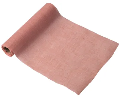 Produktbild von Tischläufer Musselin rosa 28 cm x 5 m für Hochzeit - Einheitsgröße