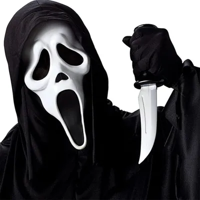 Produktbild von Horrormasken mit Schremskull für Halloween und Partys