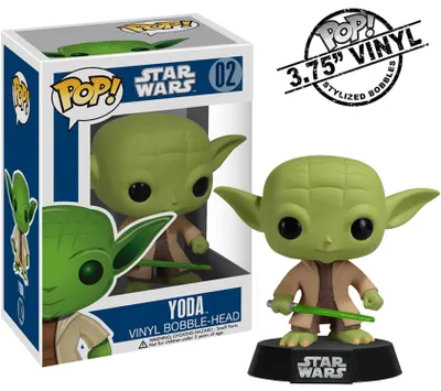 Zdjęcie produktu dla FUNKO Pop! Star Wars: Yoda, Figurka kolekcjonerska, Film i Seriale