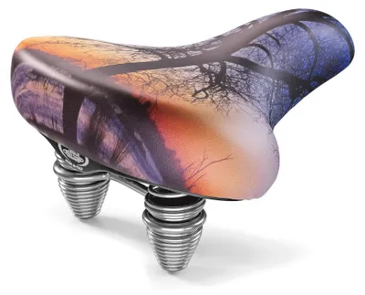 Image de Selle Monte Grappa Monte Grappa Selle Sunset Cruiser Skay avec Hang Spring