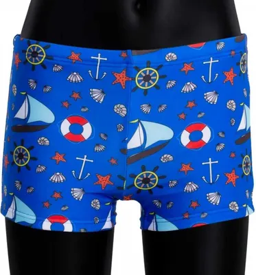 Zdjęcie produktu dla Kąpielówki typu boxer Squba Ocean dla chłopców w wieku 8 lat 8 lat