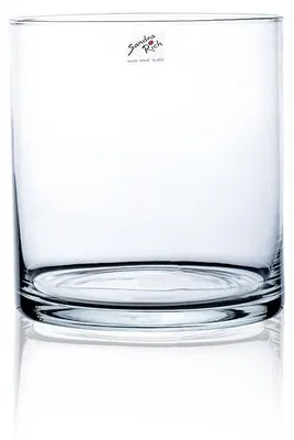 Produktbild von Glasvase, Dekoglas CYLI Glas zylindrisch rund H. 20cm D. 19cm klar Sandra Rich