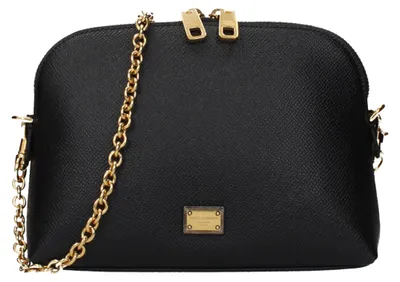 Produktbild von Dolce & Gabbana Mini-Umhängetasche schwarz Kalbsleder Kette