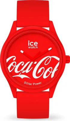 Productafbeelding van Ice-Watch horloge, zonne-energie, Cola, pop art - Medium - 3H 019920