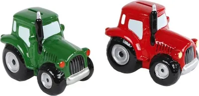 Imagen del producto de Kinder Globus, noticias, poesía, tractor, rojo