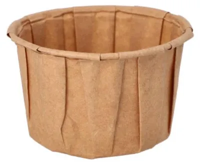 Produktbild von Dressingbecher, Papier "pure" 110 ml Ø 7 cm · 4,2 cm braun