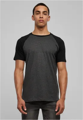 Obrázek produktu pro Pánské tričko Urban Classics Raglan Contrast Tee cha/blk - M